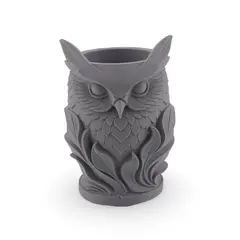 Decoratiune / Suport model bufnita - gri