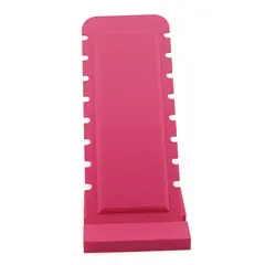 Suport pentru bijuterii cu opt spatii pentru bratara / colier - roz