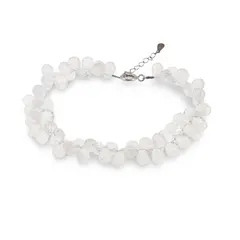 Bratara Topaz briolete fatetate picatura 8-10mm si argint 925