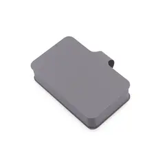 Decoratiune / Suport pentru cristale model carnetel, gri - 9cm