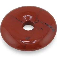 Pandantiv Pi donut Jasp rosu 35mm