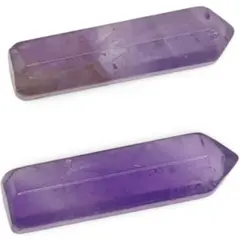 Set doua mini obeliscuri din ametist 15mm