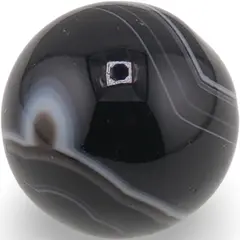 Sfera Agat negru 20mm