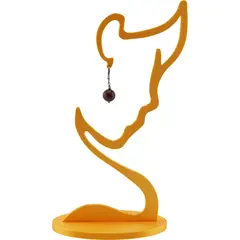 Decoratiune portret feminin, aurie - 20cm