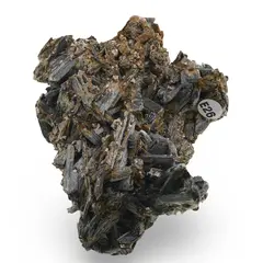 Epidot A+ in matrita, cristal unicat E26