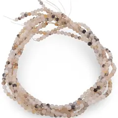 Sirag Agat dragon veins sfere 4mm mate, 36-37cm