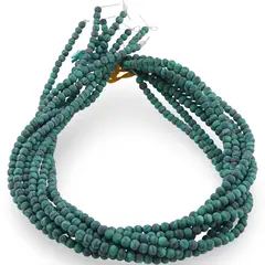 Sirag Malachit sfere 4mm mate, 36-37cm