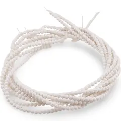 Sirag Roca vulcanica alba sfere 4mm, 39-40cm