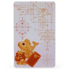 Card amuleta Sigiliul Prosperitatii si al Geometriei Sacre
