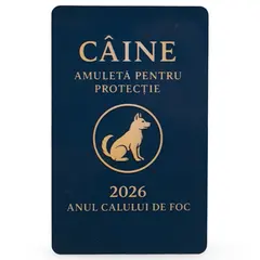 Card Feng Shui zodia Caine, amuleta pentru protectie in anul Calului de Foc, 2026