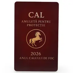 Card Feng Shui zodia Cal, amuleta pentru protectie in anul Calului de Foc, 2026