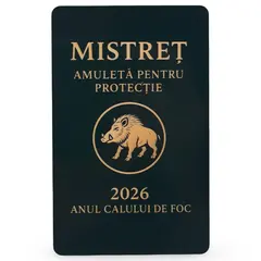 Card Feng Shui zodia Mistet, amuleta pentru protectie in anul Calului de Foc, 2026