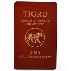 Card Feng Shui zodia Tigru, amuleta pentru protectie in anul Calului de Foc, 2026
