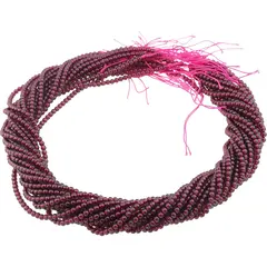 Sirag Granat Rhodolit sfere 3mm, 37-38cm