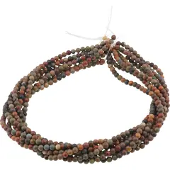 Sirag Jasp Oceanic sfere 4-5mm, 38cm