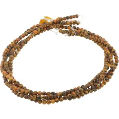 Sirag Jasp sesame galben sfere 4mm, 35-36cm