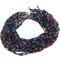 Sirag Mix Agate colorate sfere 4mm, 38-39cm