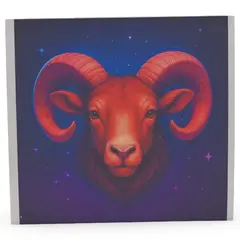 Abtibild sticker cu zodia BERBEC, 51mm