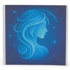 Abtibild sticker cu zodia FECIOARA, 51mm