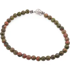 Bratara Unakit sfere 4mm