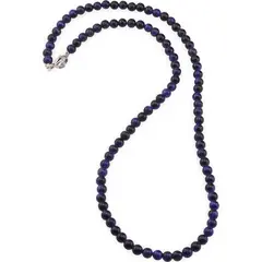 Colier Ochi de tigru albastru sfere 4mm