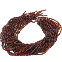 Sirag Agat carneolizat sfere 4mm, 38-39cm