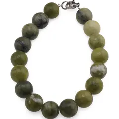 Bratara Jad nefrit sfere 10mm
