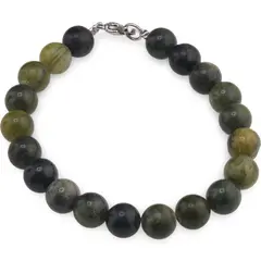 Bratara Jad nefrit sfere 8mm