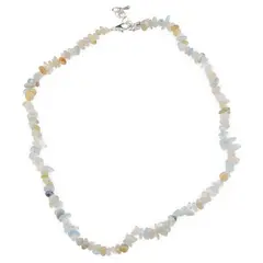 Colier pietre neuniforme Berile, 6-8mm