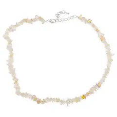 Colier pietre neuniforme Citrin, 6-8mm