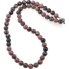 Colier Rodonit sfere 8mm