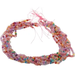 Sirag Agat multicolor discuri fatetate 4mm, 35cm