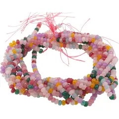 Sirag Agat multicolor discuri fatetate 6mm, 36cm