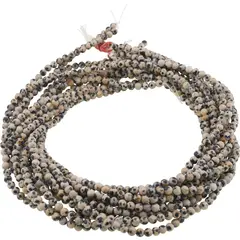 Sirag Jasp dalmatian sfere 4-5mm, 38-39cm