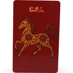 Card Feng Shui zodia Cal, amuleta pentru sustinerea energiilor favorabile in anul 2026