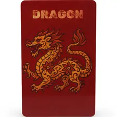 Card Feng Shui zodia Dragon, amuleta pentru sustinerea energiilor favorabile in anul 2026