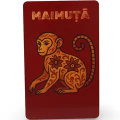 Card Feng Shui zodia Maimuta, amuleta pentru sustinerea energiilor favorabile in anul 2026
