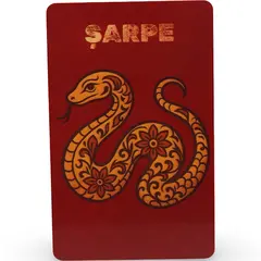 Card Feng Shui zodia Sarpe, amuleta pentru sustinerea energiilor favorabile in anul 2026