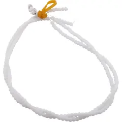 Sirag Onix alb mat sfere 4mm, 39-40cm