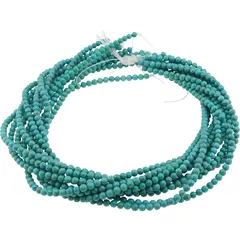 Sirag Turcoaz sfere 4mm, 39-40cm