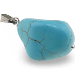 Pandantiv Turcoaz neuniform, 18-20mm