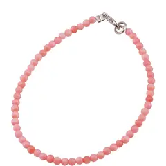 Bratara Coral roz sfere 3mm