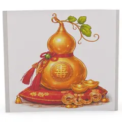 Abtibild sticker Feng Shui cu Wu lou si simboluri norocoase