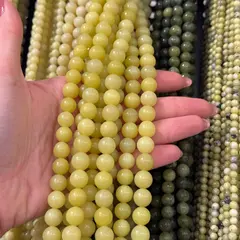 Sirag Jad Olive sfere 10mm, 37cm