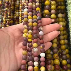 Sirag Mookait sfere mate 8mm, 38cm