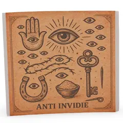 Abtibild sticker amuleta anti invidie, 51mm