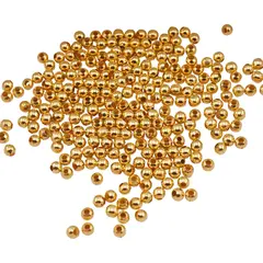 Accesorii din metal auriu - bile aurii pentru bijuterii