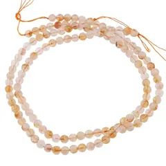 Sirag Citrin natural sfere 6mm, 39cm