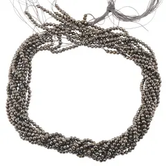 Sirag Pirita sfere fatetate 3mm, 39cm