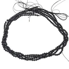 Sirag Turmalina sfere fatetate 4mm, 38cm